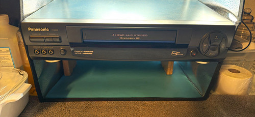 Panasonic 9662 vcr - pv-9662, 4-head