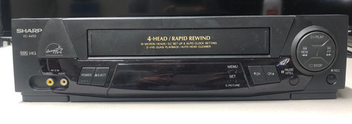 Sharp a412 vhs 4 - sharp,