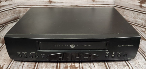 Vg4241 vcr stereo - ge, hi-fi